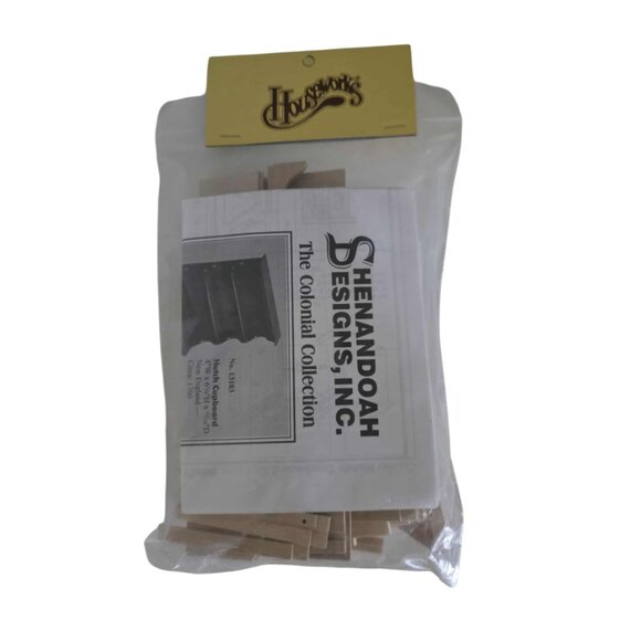 NWT Houseworks Shenandoah Designs Hutch Cupboard Doll House Miniature Kit - Picture 1 of 5